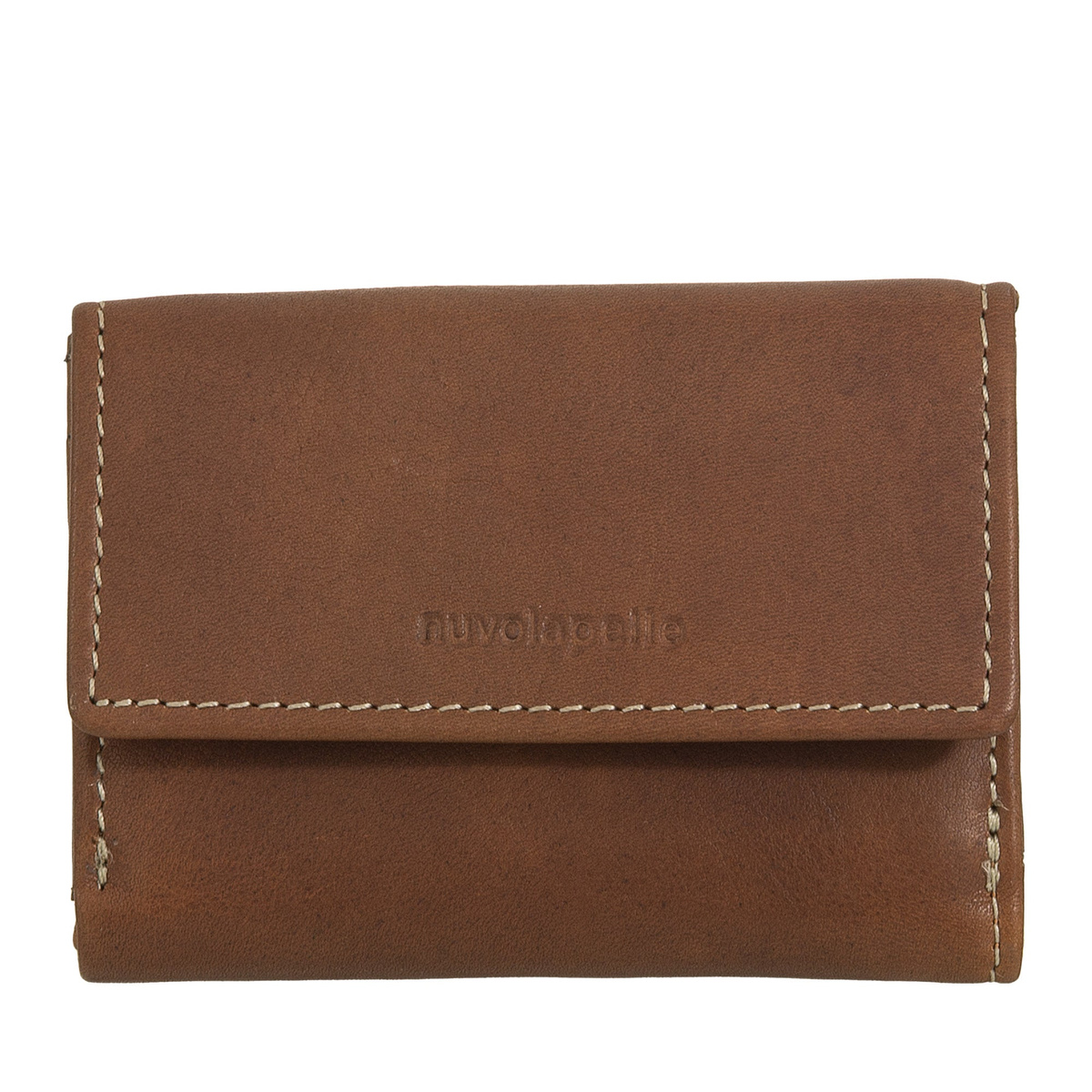 Nuvola Pelle Portfel unisex Quincy – skóra naturalna, kieszeń na monety, miejsca na karty, banknoty