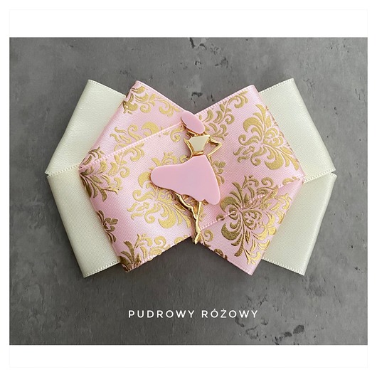 Brosza Glamour z Pudrową Damą NEW