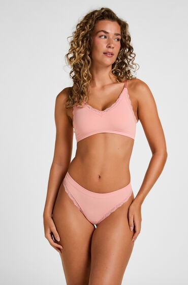 Hunkemöller Stringi Lola Różowy
