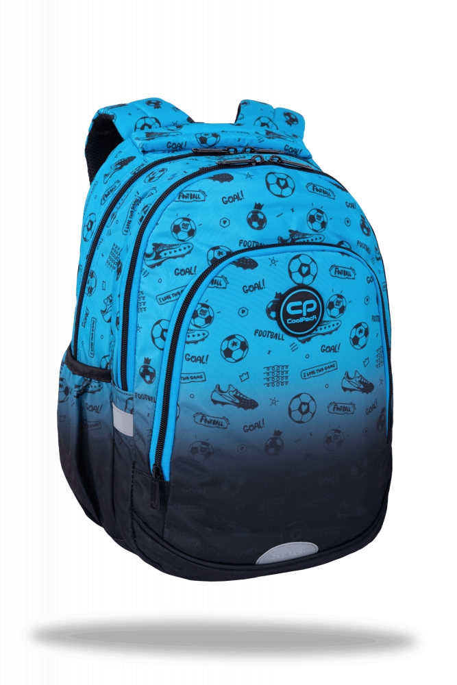 Coolpack Plecak szkolny Prime Pro - Game Over Gradient Blue F162008