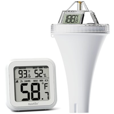 RAINPOINT Termomentr basenowy HCS565ARF+HCS015T2H