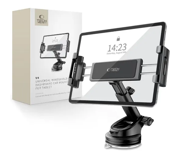 Tech-Protect V4 na tablet do montażu w kokpicie Czarny 27336-0