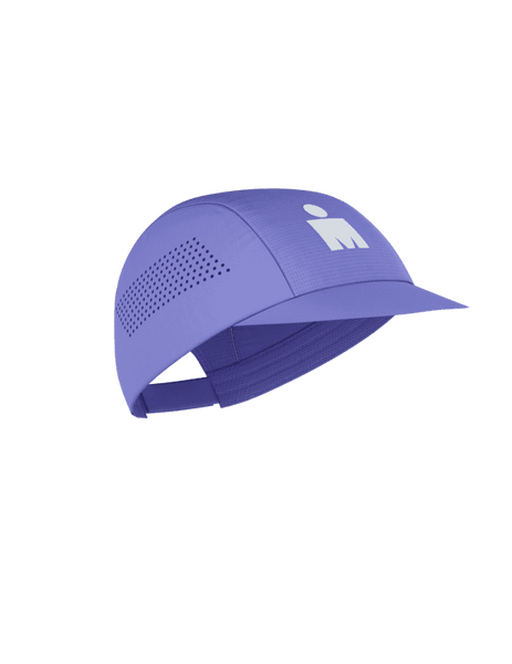 COMPRESSPORT Czapka biegowa PRO RACING CAP IRONMAN 2026 jacaranda/white