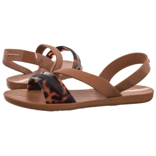 Sandały Vibrant Sandal Fem 83767/BR604 Brown/Turtle/Beige (IP92-a) Ipanema