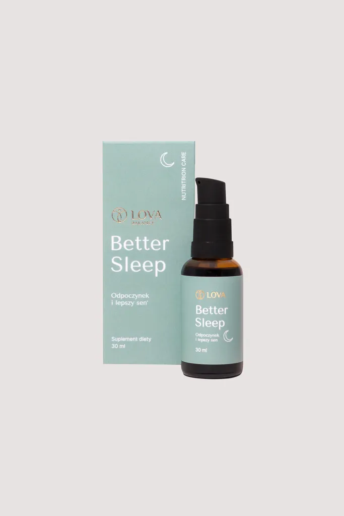 Better Sleep - lepszy sen i regeneracja. Wsparcie codziennej równowagi 30 ml