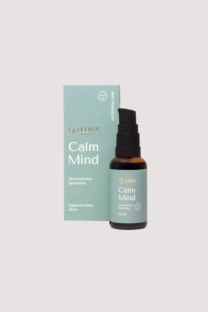 Calm Mind - wewnętrzna harmonia. Wsparcie równowagi ciała i umysłu. 30 ml