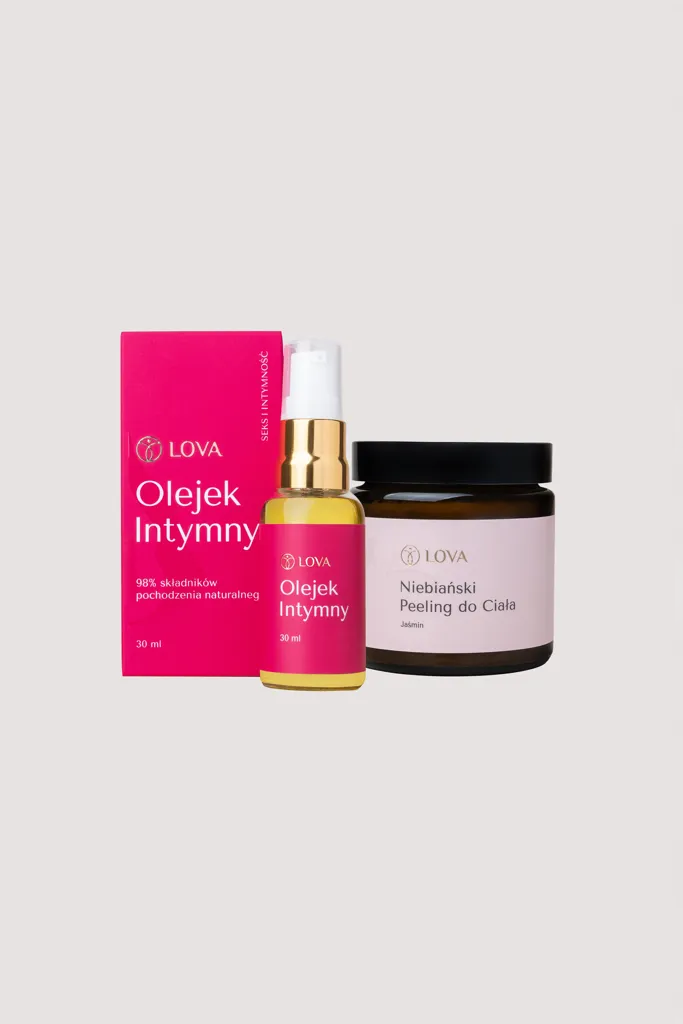 Zestaw do depilacji okolic intymnych i ciała: Peeling i Olejek Intymny