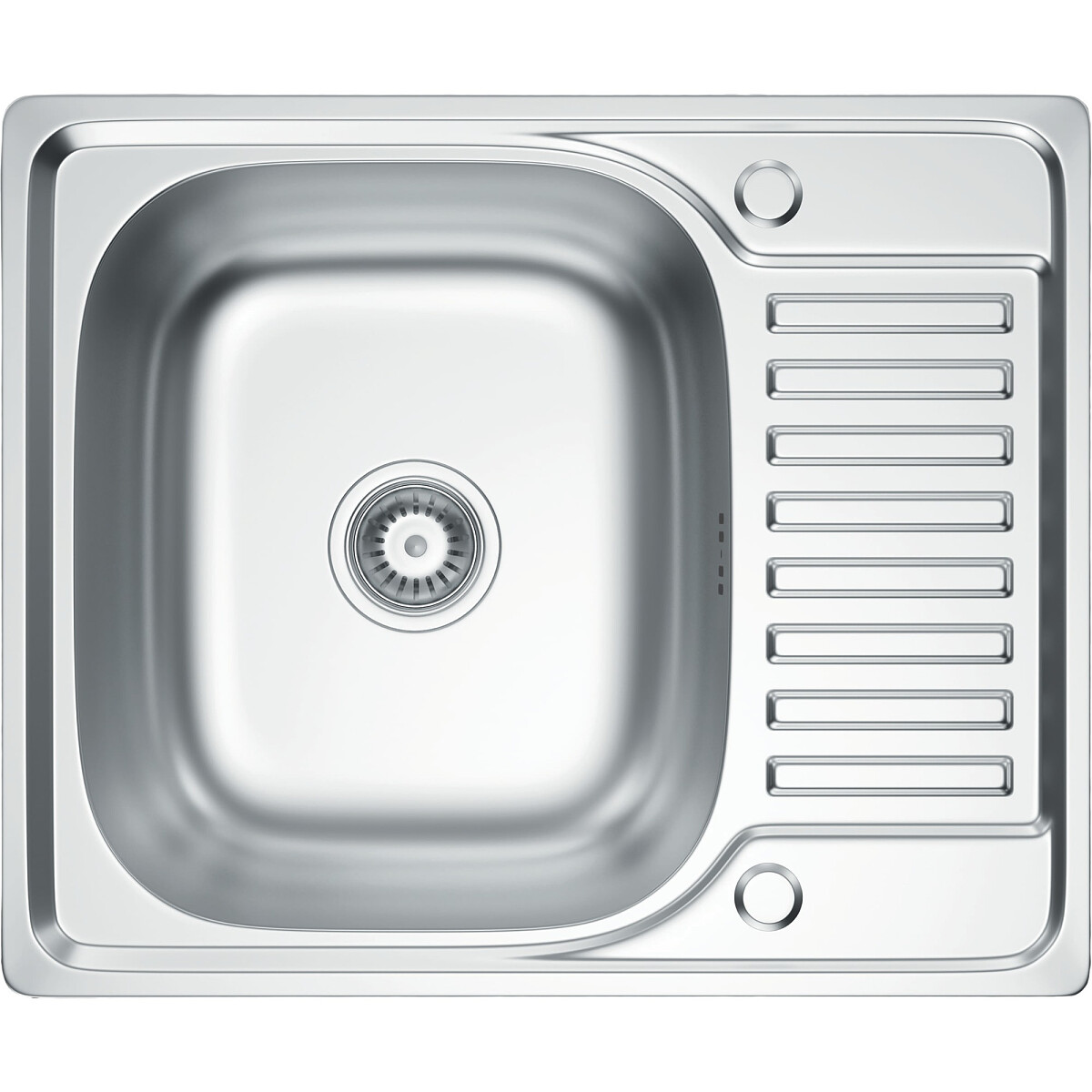 Kernau Zlewozmywak stalowy KSS N 4558 1B1D Satin