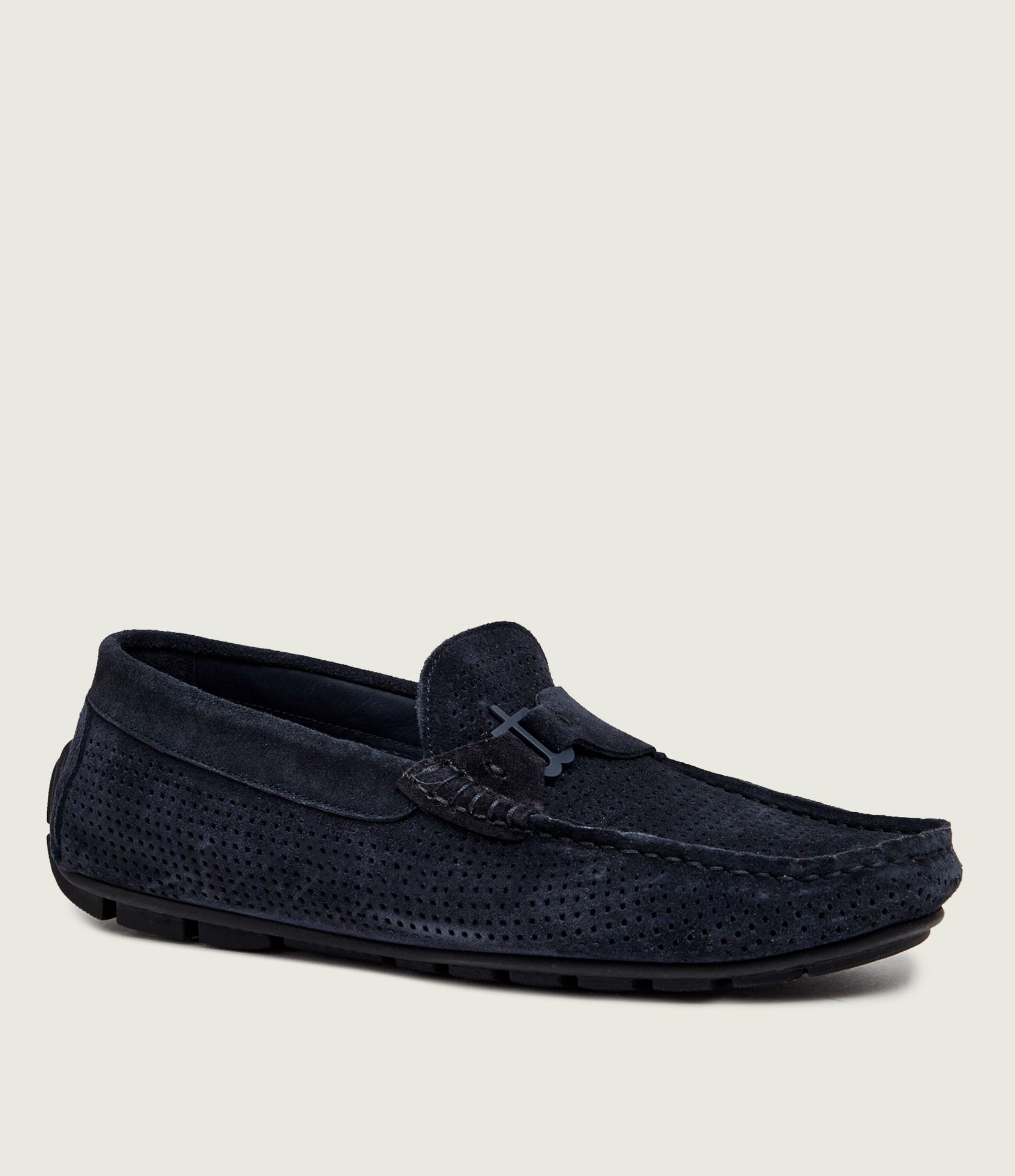Baldinini Loafersy zamsz