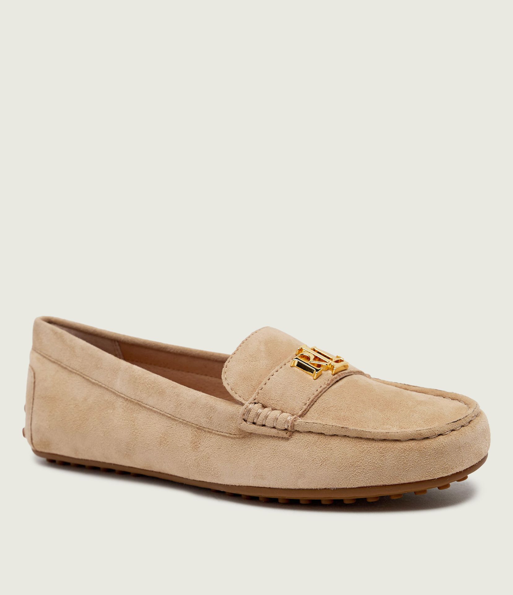 LAUREN RALPH LAUREN Mokasyny BARNSBURY zamsz