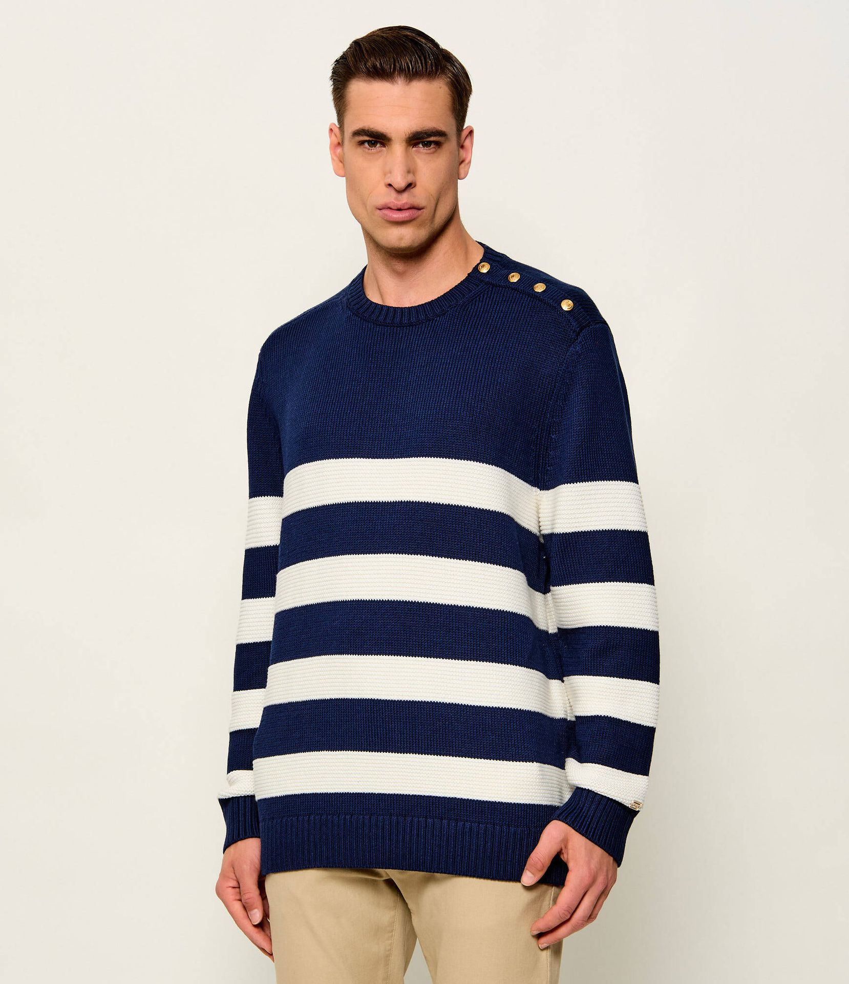 Tommy Hilfiger Sweter DC BRETON Loose fit