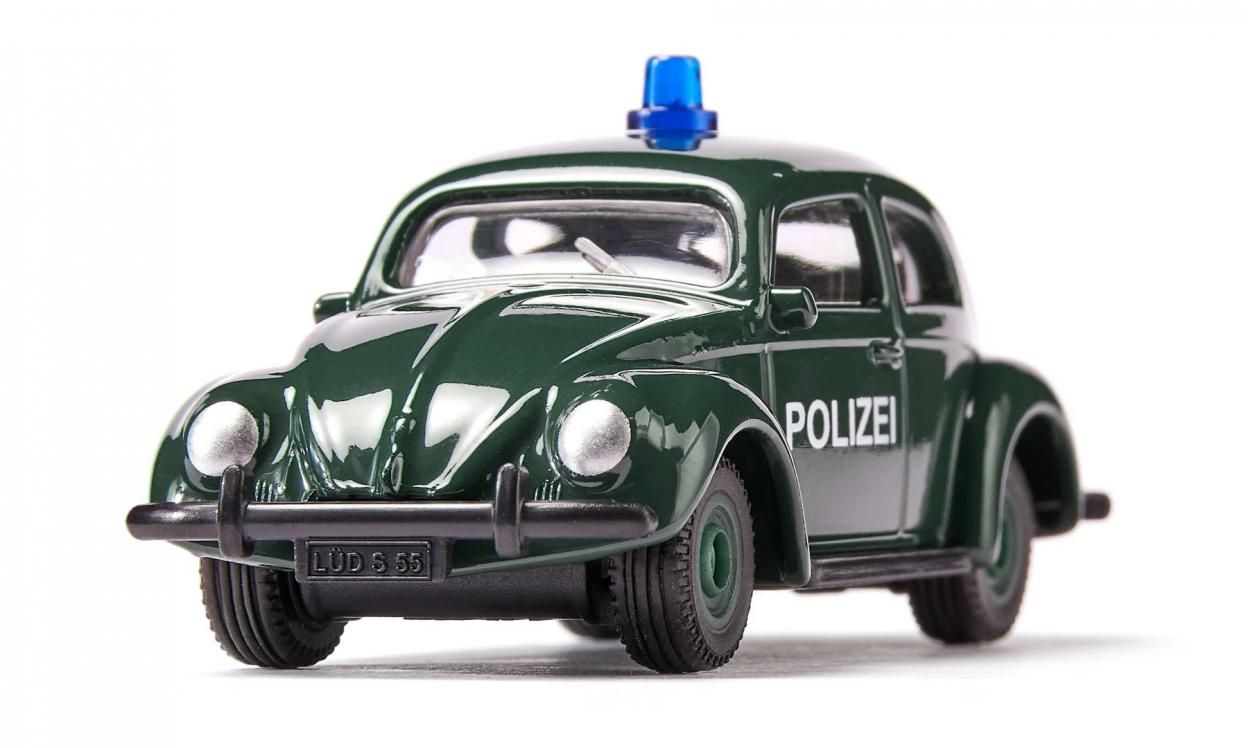 Siku Magenta - Vw Beetle Policja - model lub pojazd