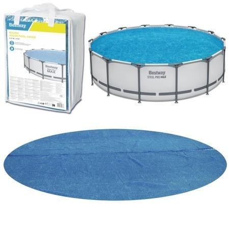 Bestway Pokrywa solarna do basenu folia pęcherzykowa 427cm