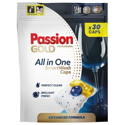 Passion Gold All in One kapsułki do zmywarki 30 sztuk