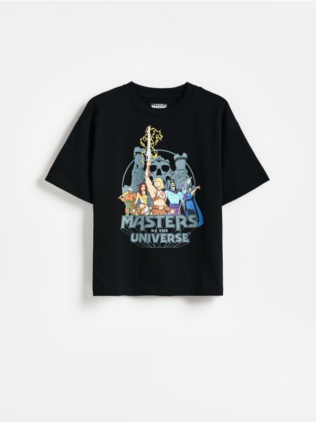 Reserved - T-shirt Masters of the Universe - czarny