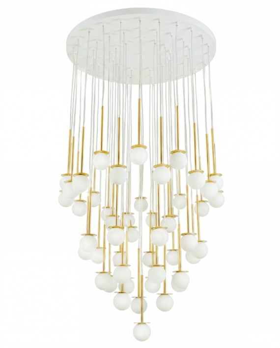 MOOSEE lampa wisząca CANNON DISC 50 złota