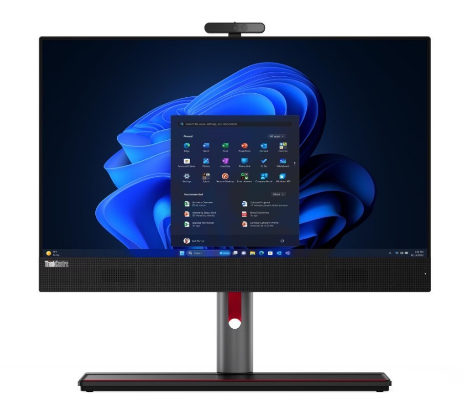 Lenovo Komputer All-in-One ThinkCentre M90a G5 12SL000HPB W11Pro i5-14500/16GB/512GB/INT/23.8 FHD/vPro/DVD/3YR OS + 1YR Premier