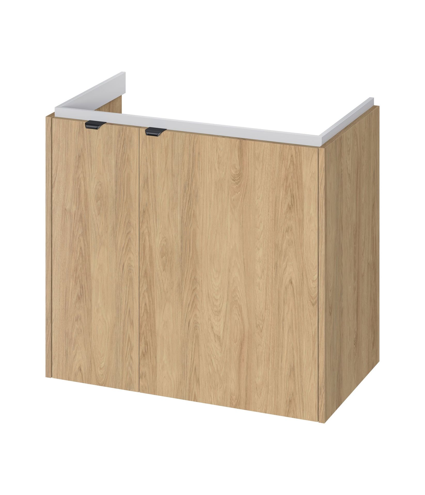 Szafka łazienkowa pod umywalkę Cersanit Ovida 80 cm dąb hikora S1058-011 -Dsm