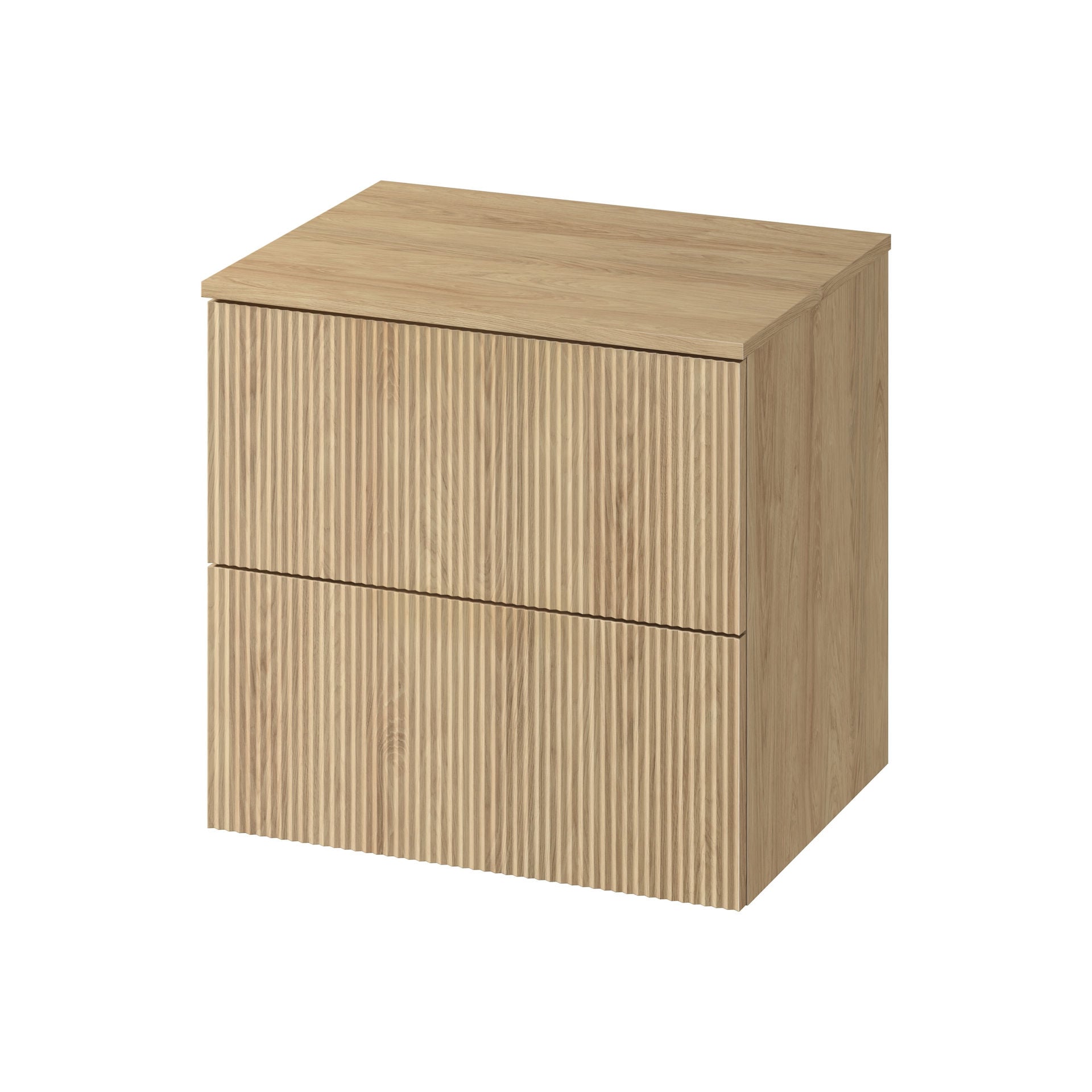 Szafka łazienkowa pod umywalkę Cersanit Costano 60 cm dąb hikora S1044-025 -Dsm