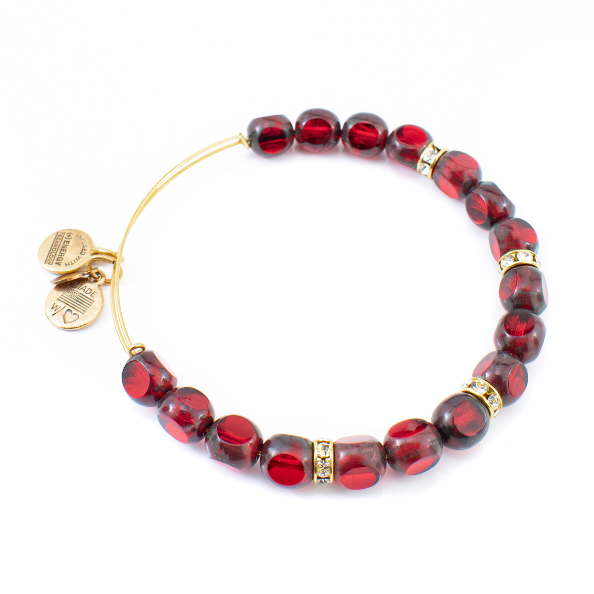 JEWELER'S ALEX AND ANI A13EB29RG. Bransoletka, Kolor czerwony. Kobieta.