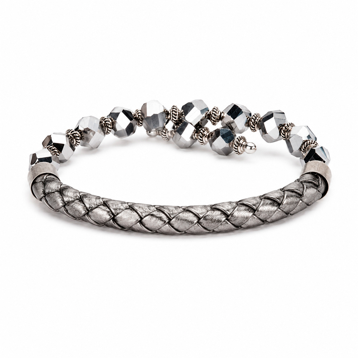 JEWELER'S ALEX AND ANI VW506RS. Bransoletka, Kolor szary. Kobieta.