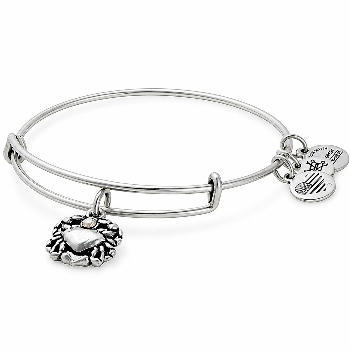 JEWELER'S ALEX AND ANI A17EBCRRS. Bransoletka, Kolor szary. Kobieta.
