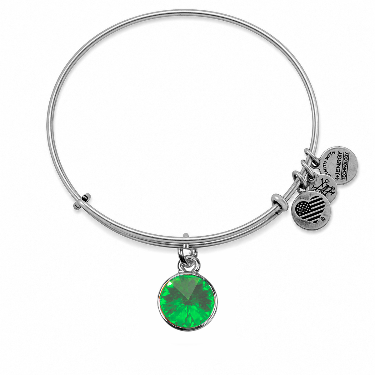 JEWELER'S ALEX AND ANI A12EB247RS. Bransoletka, Kolor zielony. Kobieta.