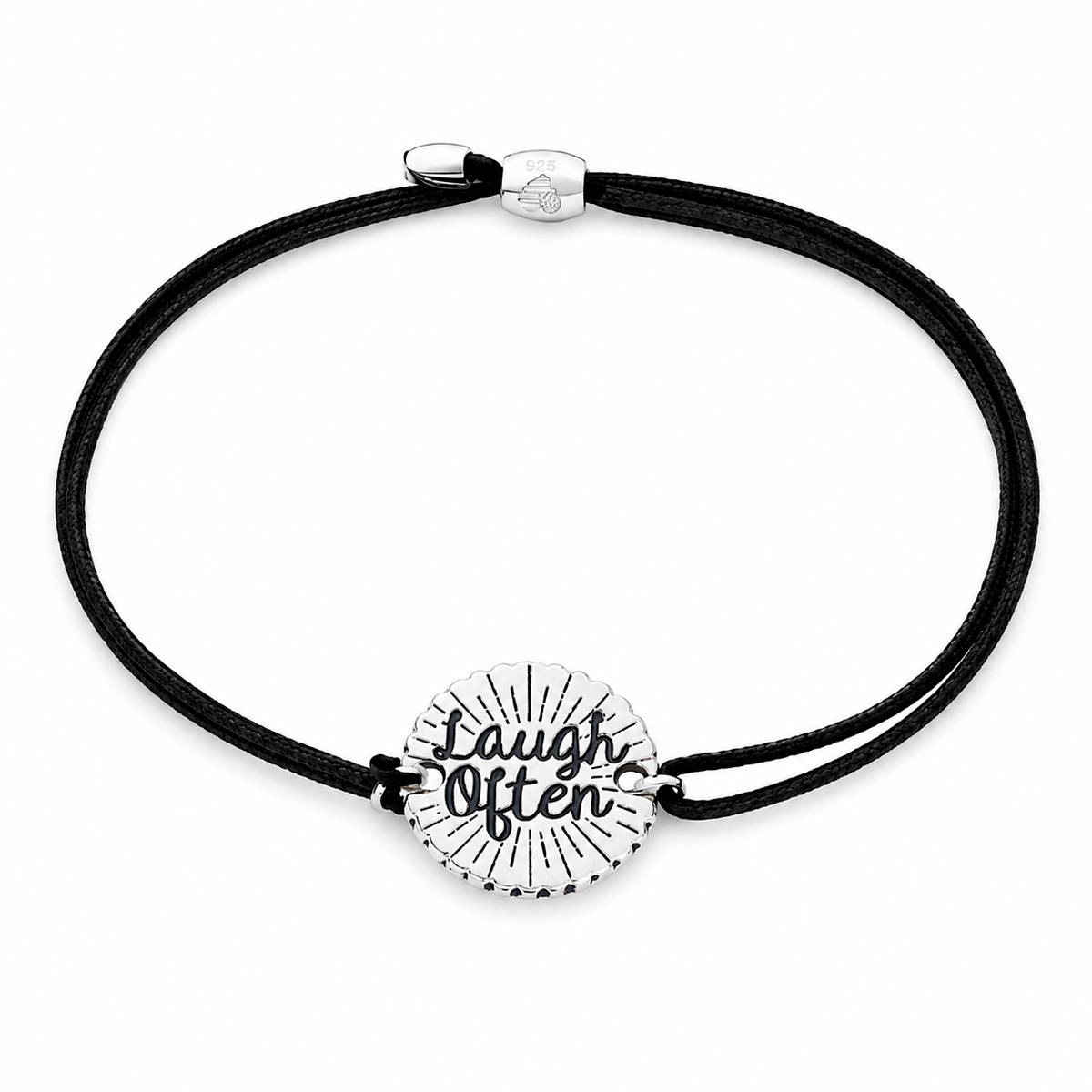 JEWELER'S ALEX AND ANI A17KCLOS. Bransoletka, Kolor czarny. Unisex.