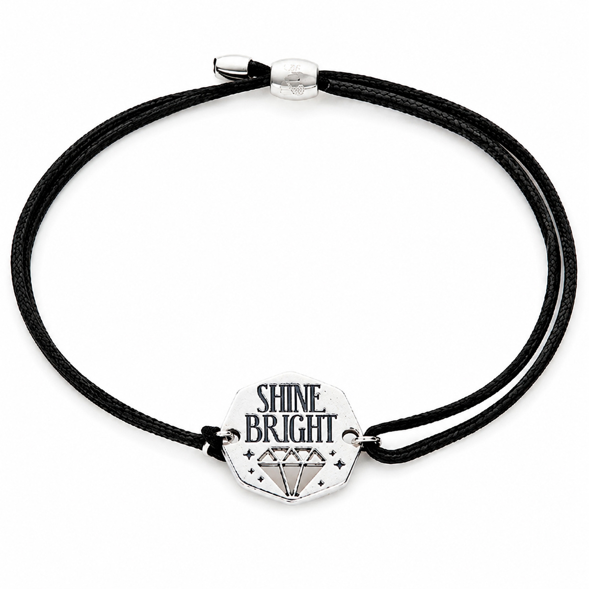 JEWELER'S ALEX AND ANI A17KCSBS. Bransoletka, Kolor czarny. Unisex.
