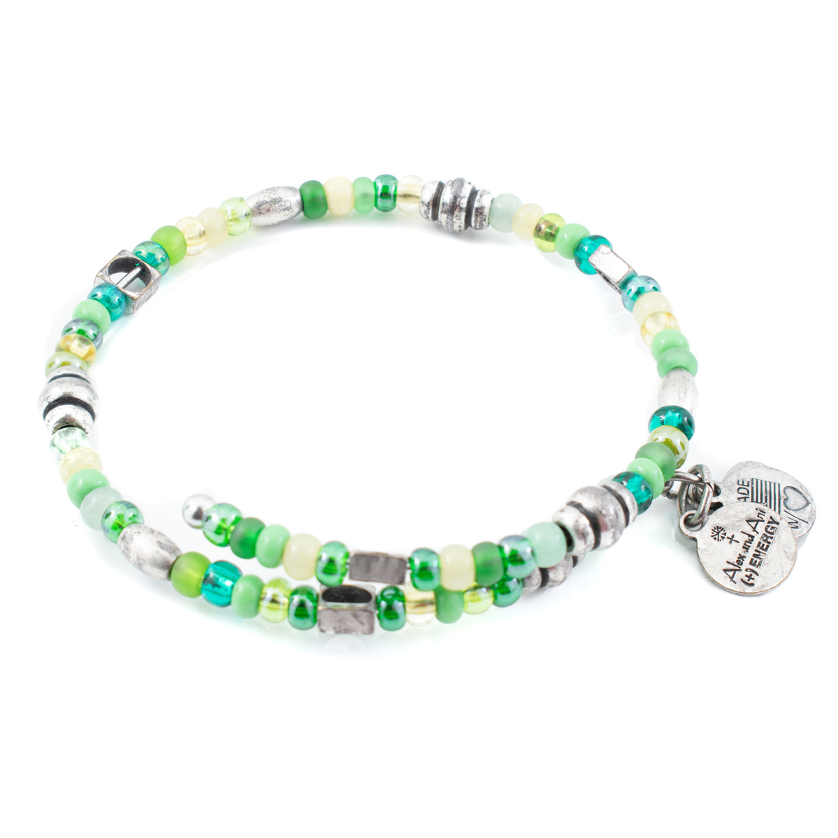 JEWELER'S ALEX AND ANI VW285RS. Bransoletka, Kolor zielony. Kobieta.