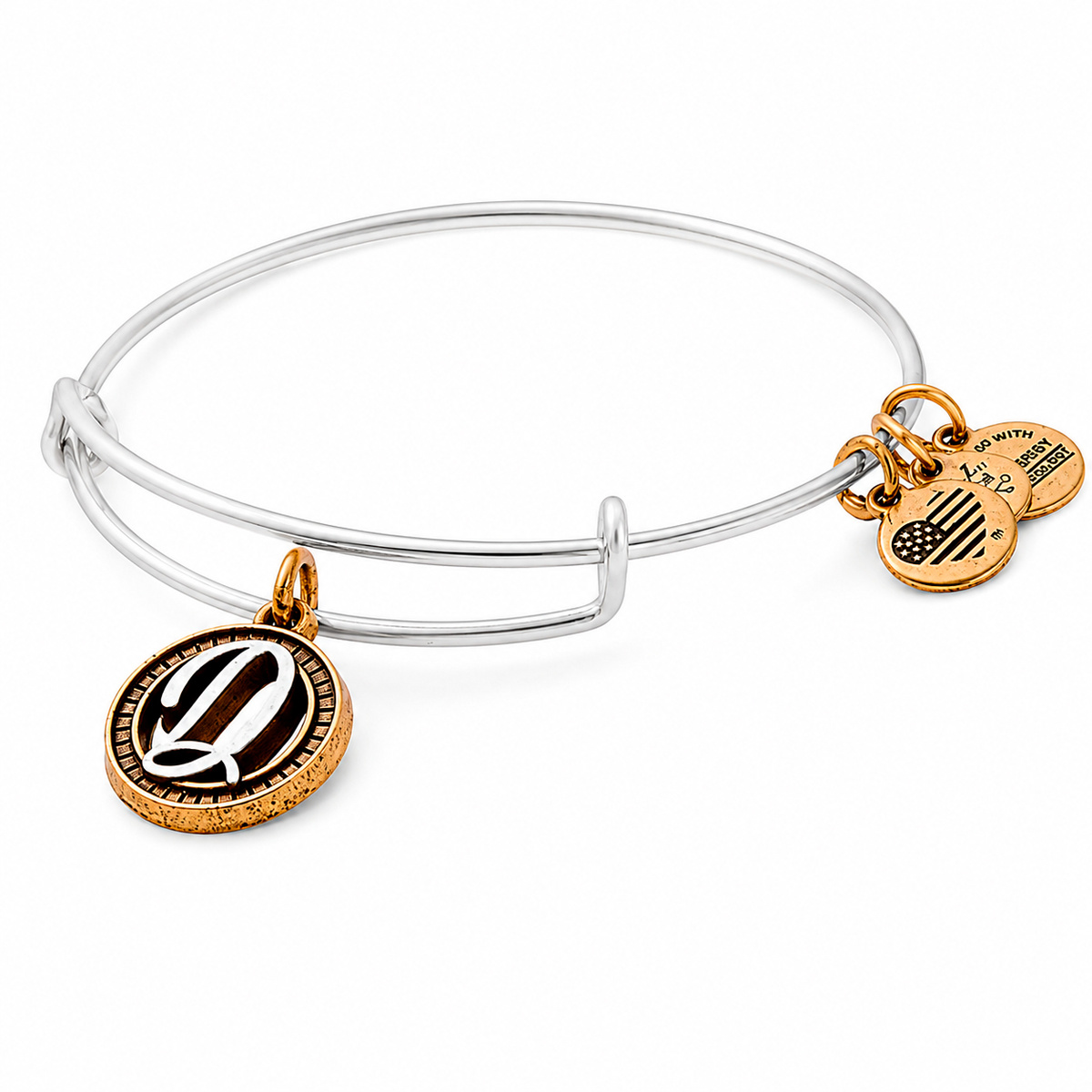 JEWELER'S ALEX AND ANI A18EBINT04TTR. Bransoletka, Kolor szary. Kobieta.