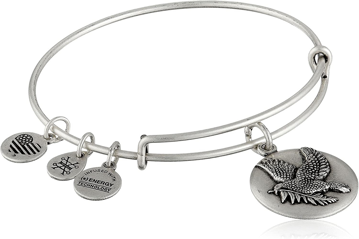 JEWELER'S ALEX AND ANI A16EBSDRS. Bransoletka, Kolor srebrny. Kobieta.