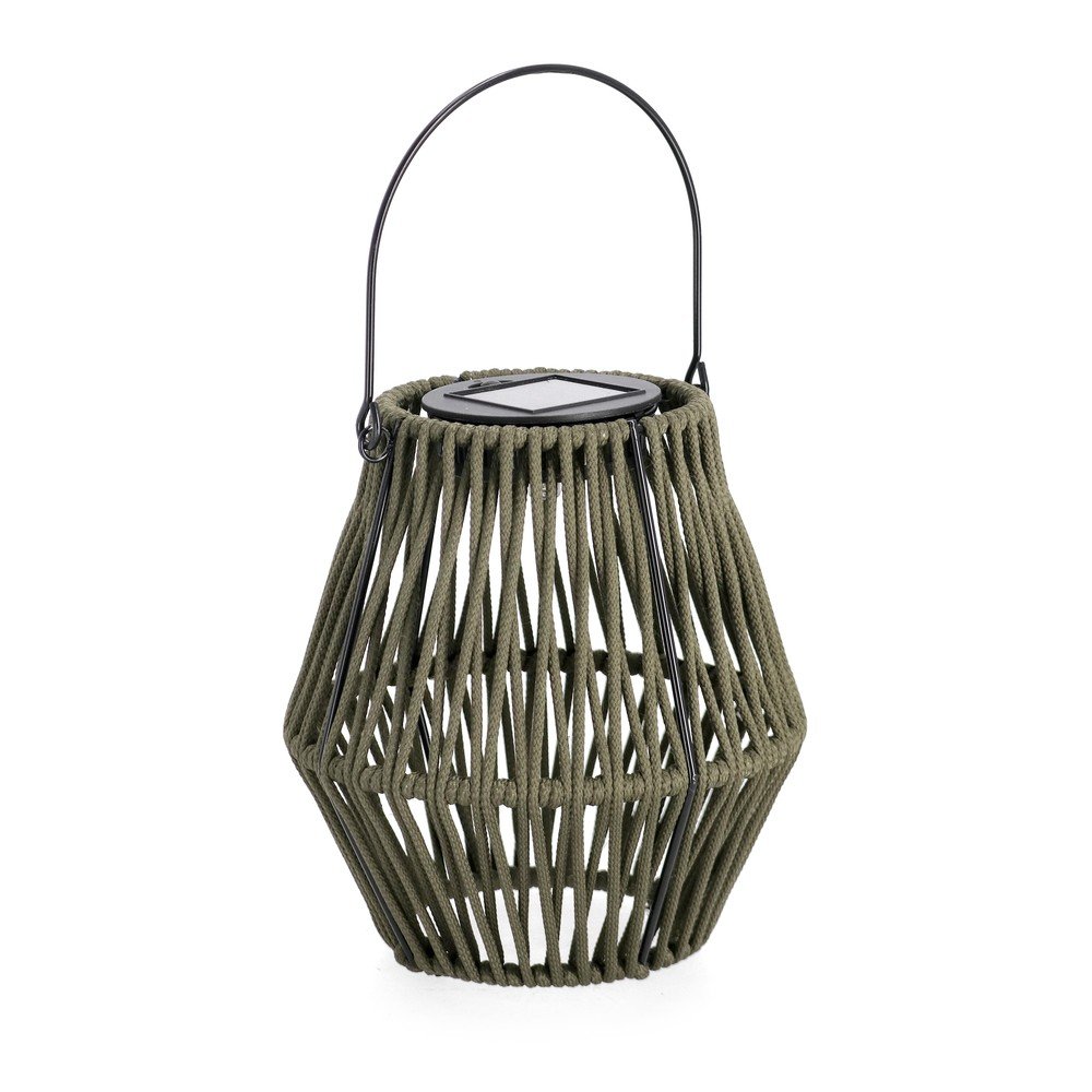 Yes Everyday Solarny lampion LED w kolorze khaki (wysokość 17 cm) Juny