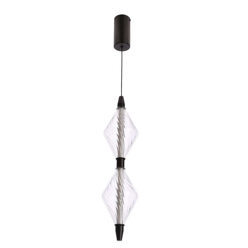 Lampa wisząca Vita LED 700 lm 7.5W barwa ciepła czarno-biała Candellux