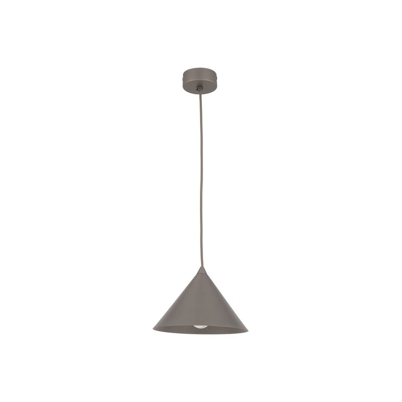 Lampa Wisząca Cono S Brązowa Tytan Tk Lighting Mały Metalowy Stożek