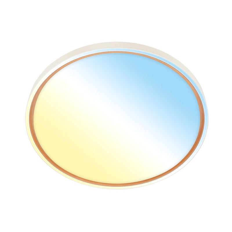 Lampa sufitowa LED, lampa sufitowa do salonu, ściemnialna, sterowana pilotem, do korytarza