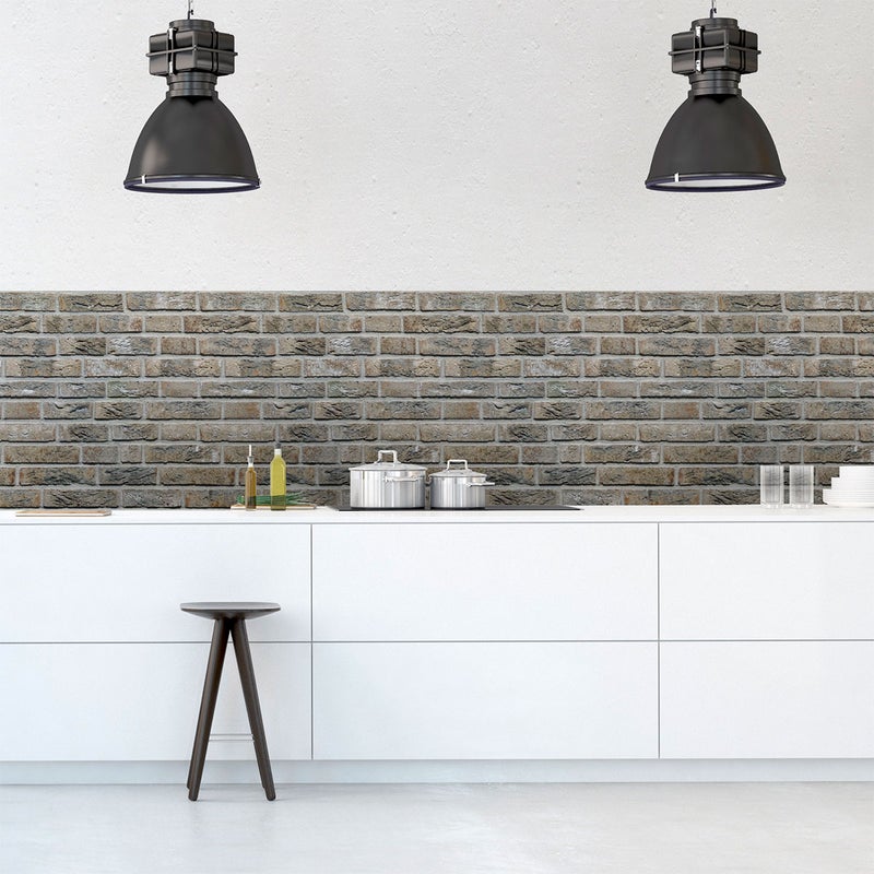Naklejka z efektem tapety - WATERFORD BRICKS - 40x40cm