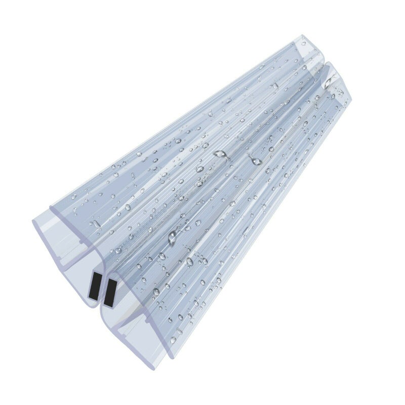Uszczelka magnetyczna do kabiny prysznicowej DM01 6-7 mm para 180° 200 cm transparentna