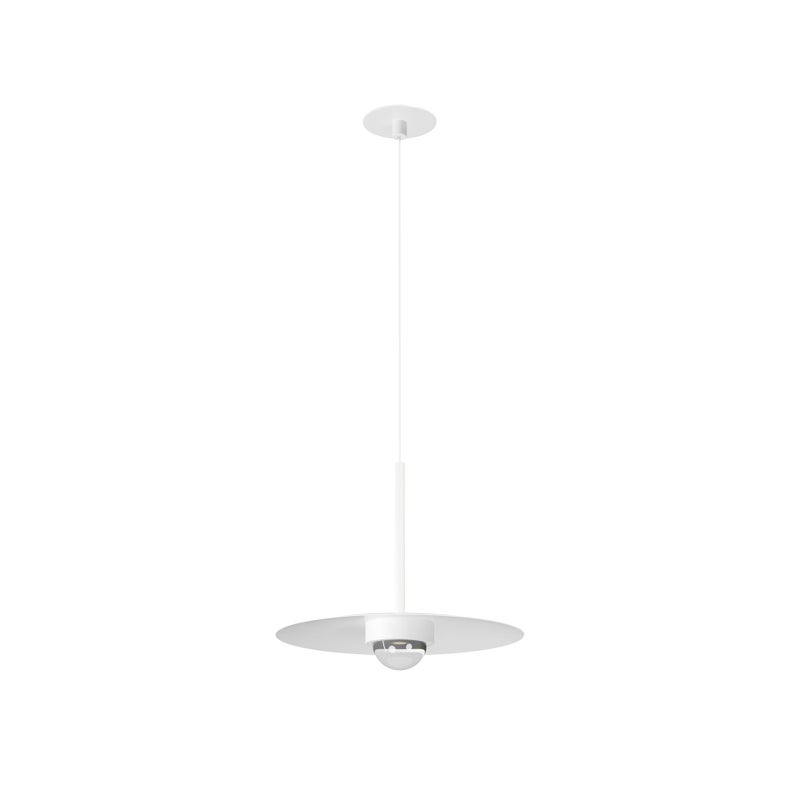 MINI HAT WPUSZCZANA 8 Lampa wisząca 70º 2700K Matowa biel - Wysokiej jakości reflektor sufitowy LED wpuszczany w sufit - Beneito & Faure