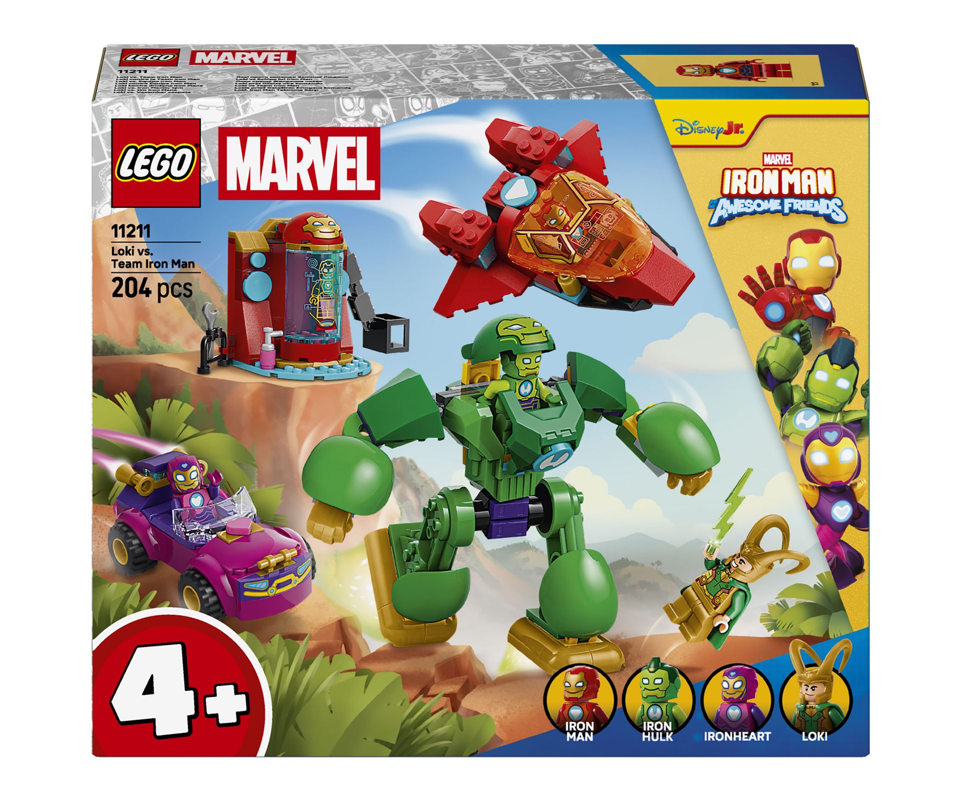 LEGO DISNEY 11211 Loki kontra drużyna Iron Mana