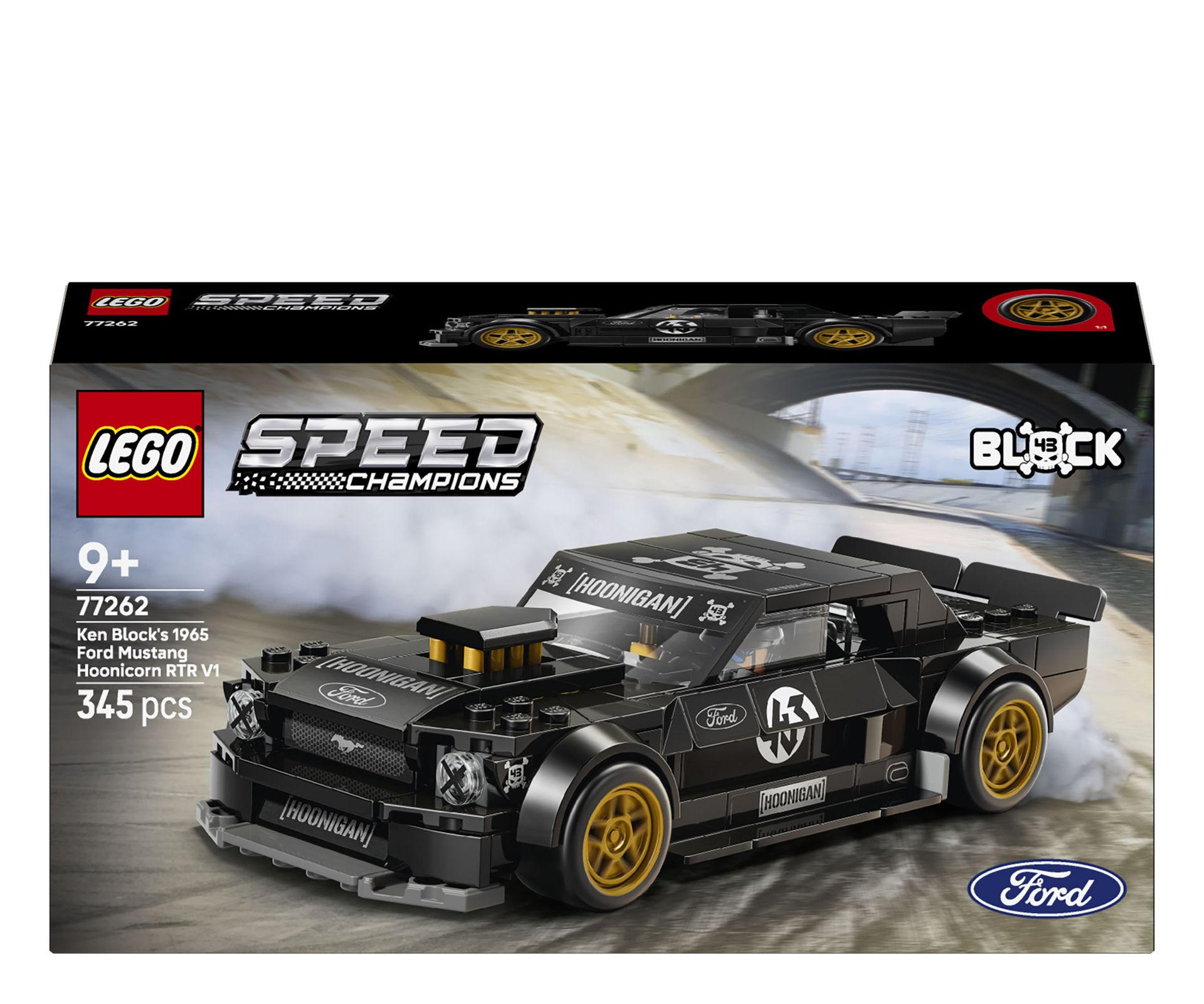 LEGO SPEED CHAMPIONS 77262 65 ford mustang hoonicorn v1 kena bloc