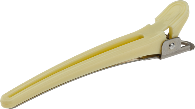 Efalock Macarons Combi-Clips, klipsy sekcyjne do włosów, Lemon 12szt. 14102380