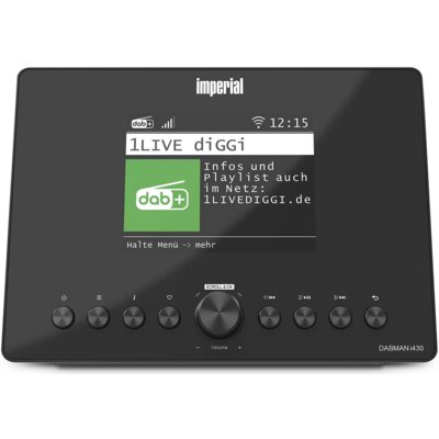 IMPERIAL Dabman I430 Cyfrowe Internetowe Czarny