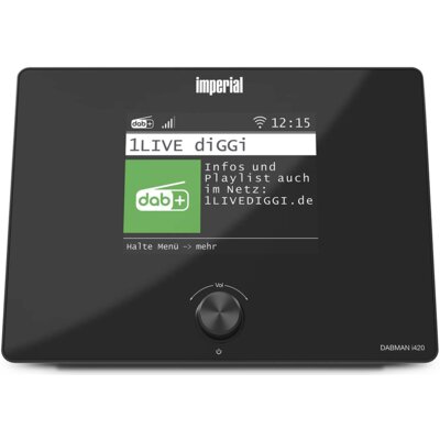 IMPERIAL Dabman I420 Cyfrowe Internetowe Czarny