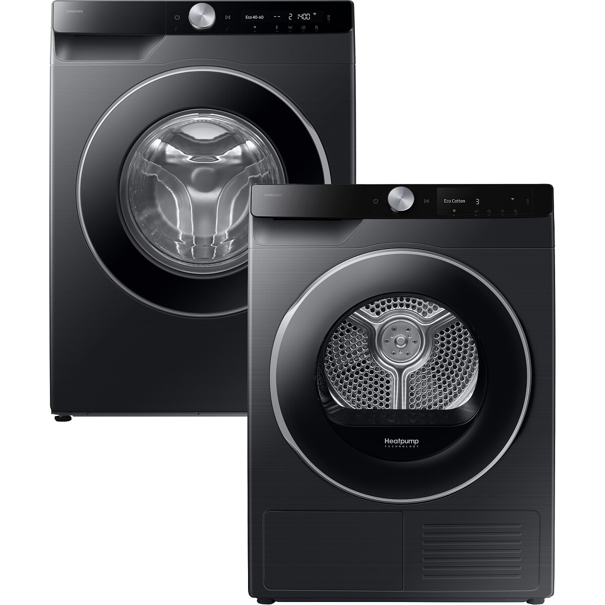Zestaw AGD Samsung Pralka WW90DG6U85LBU4 9kg + Suszarka DV9XDG6845LBU4 9kg
