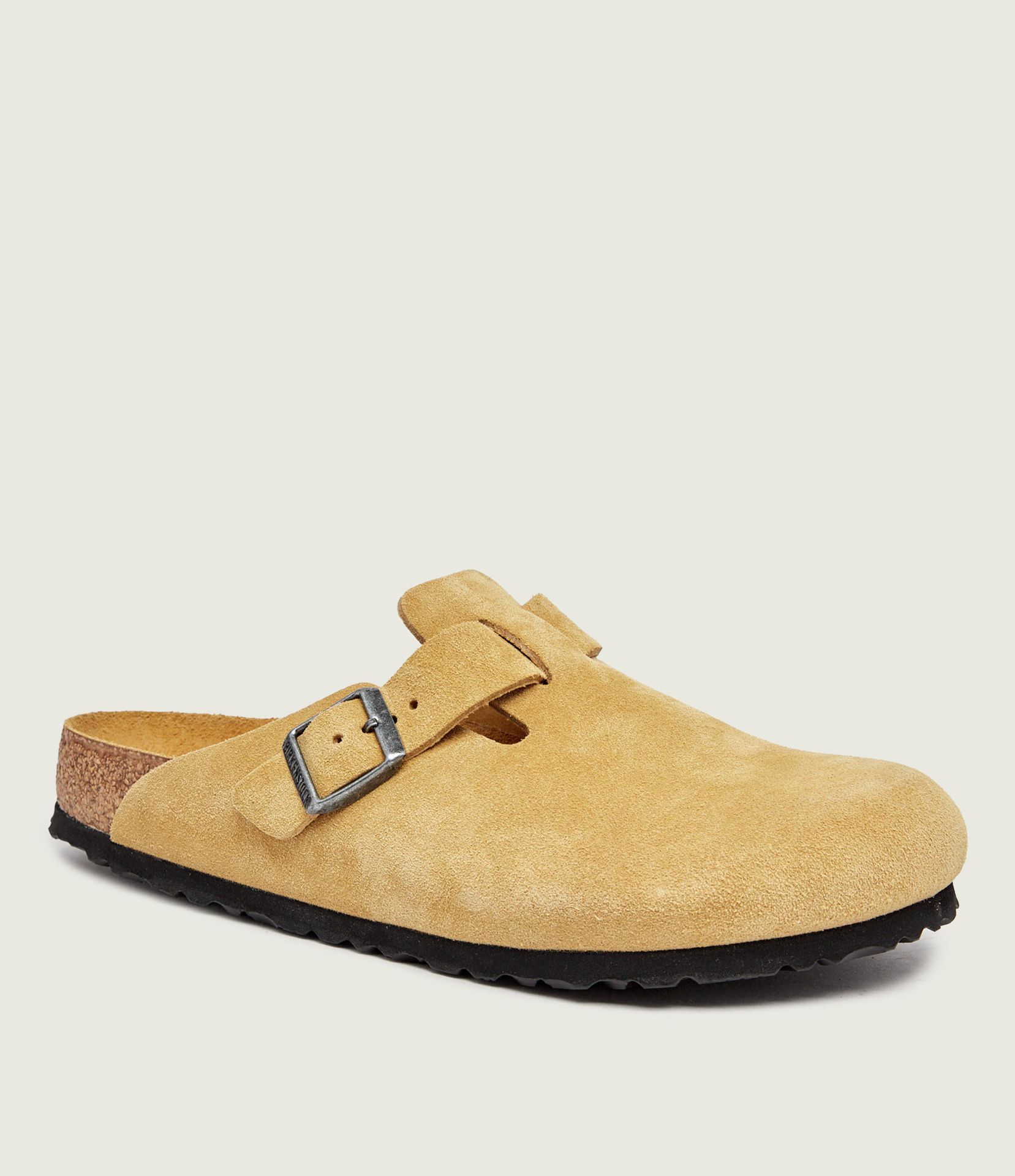 Birkenstock Mule Boston zamsz regular fit