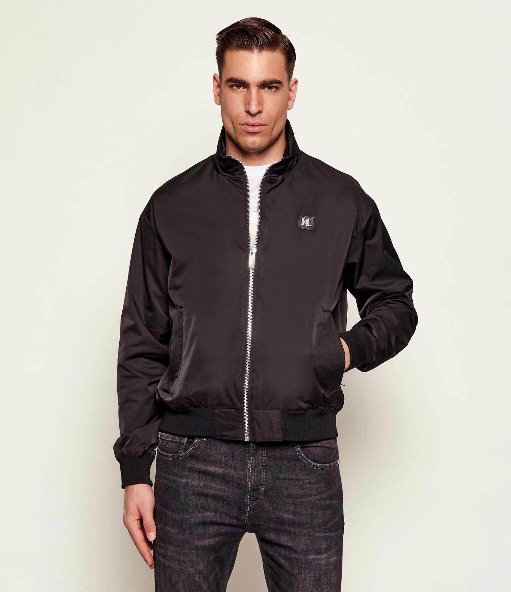Karl Lagerfeld Kurtka bomber Regular Fit