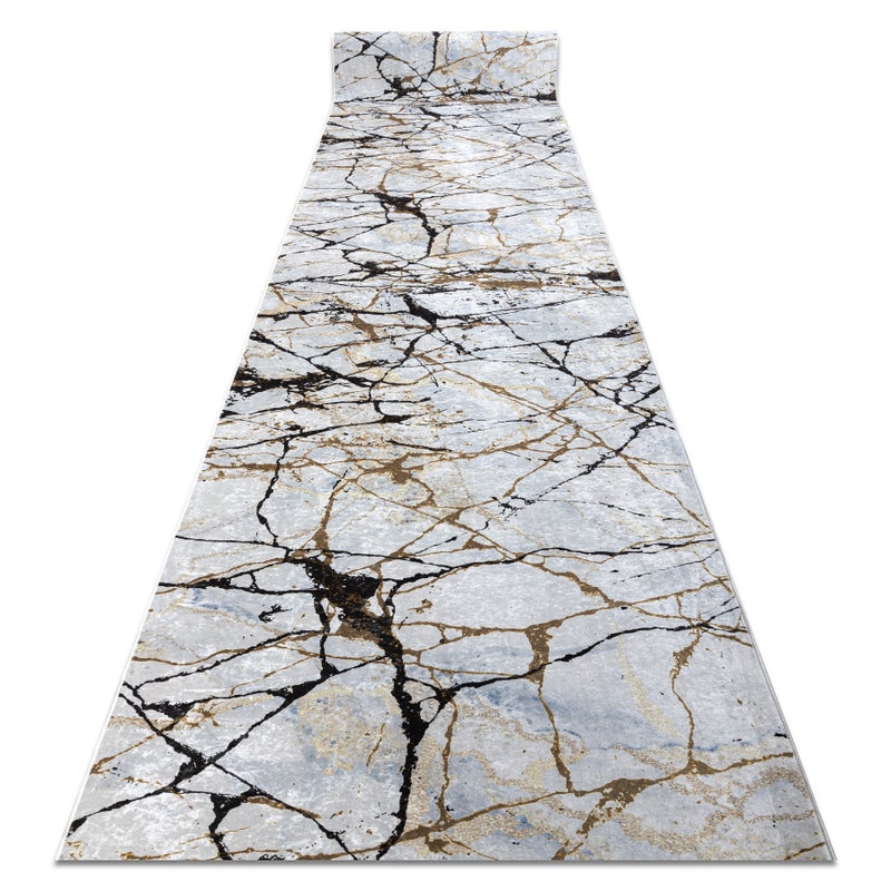 CHODNIK podgumowany DO PRANIA LOTUS MARBLE 21136 beż 100cm 100x180 cm