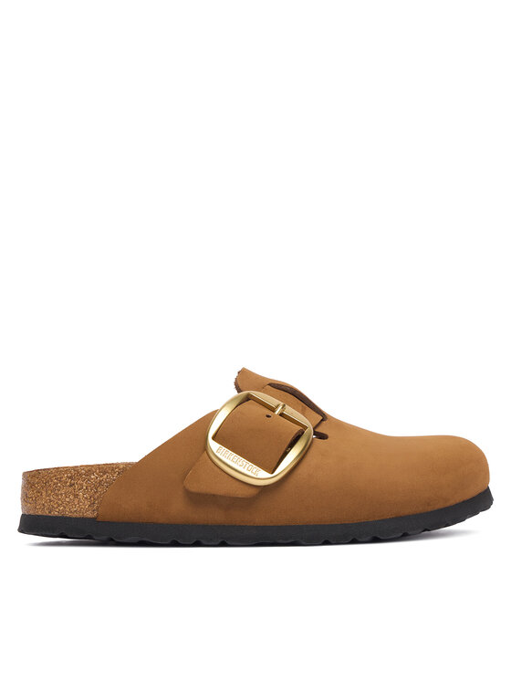 Birkenstock Klapki Boston Big Buckle Tonal 1032949 Pomarańczowy