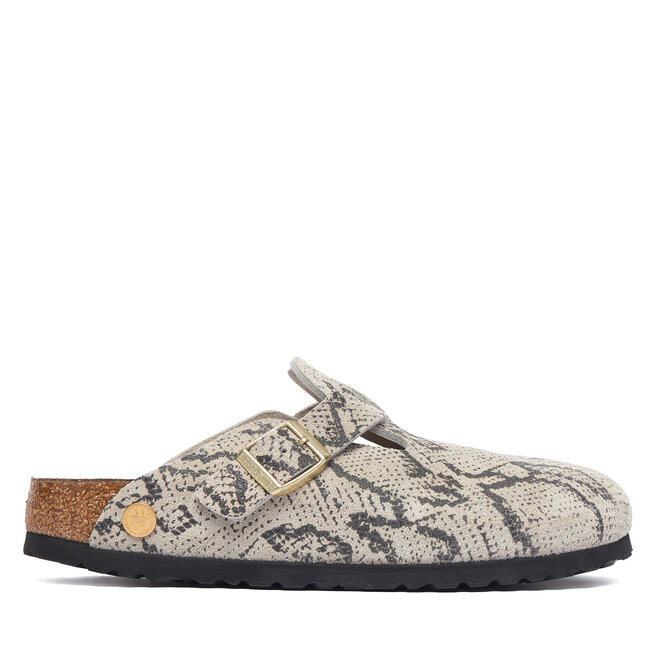 Klapki Birkenstock Boston 1033086 Kremowy